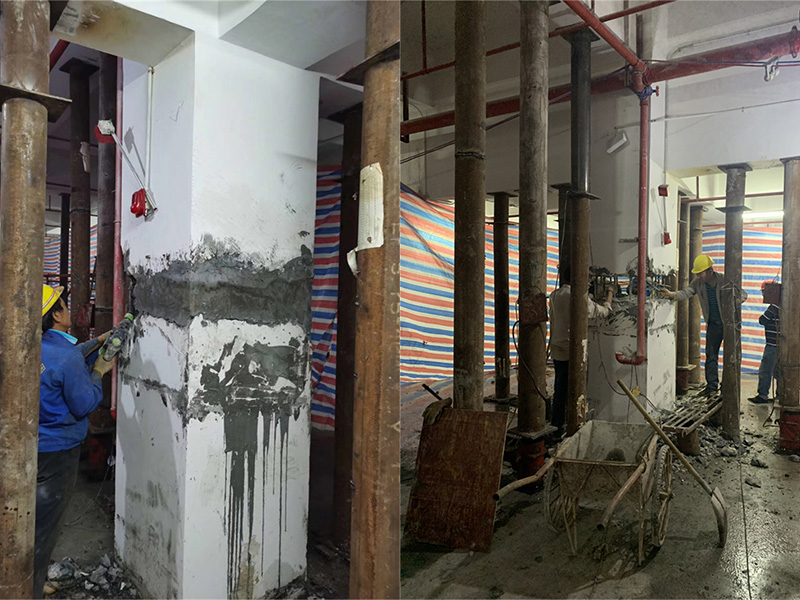 结构柱置换混凝土